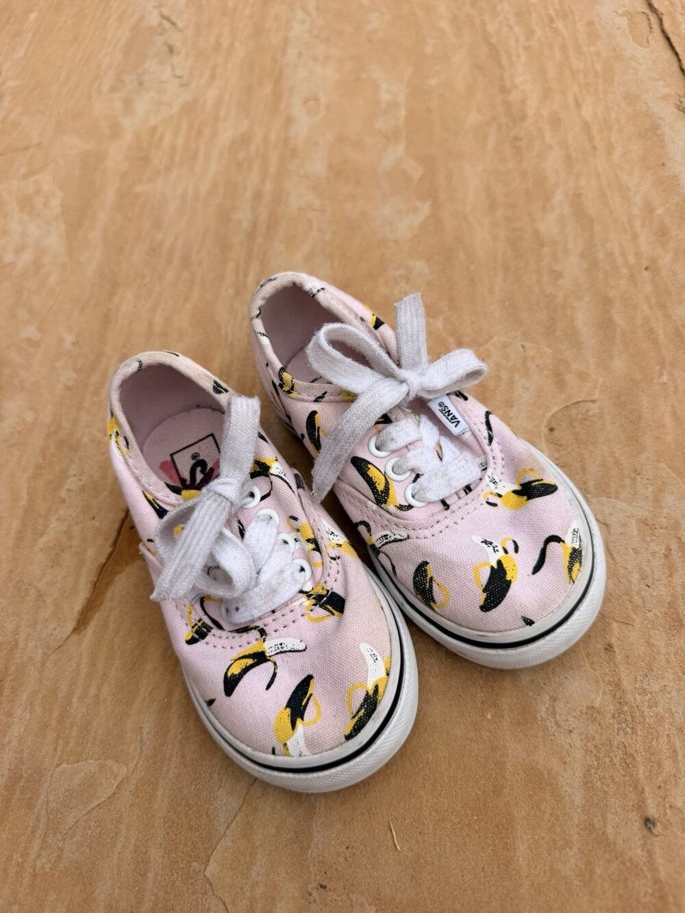 Vans Shoes Andy Warhol Banana Kids Infant Size 6 Rare